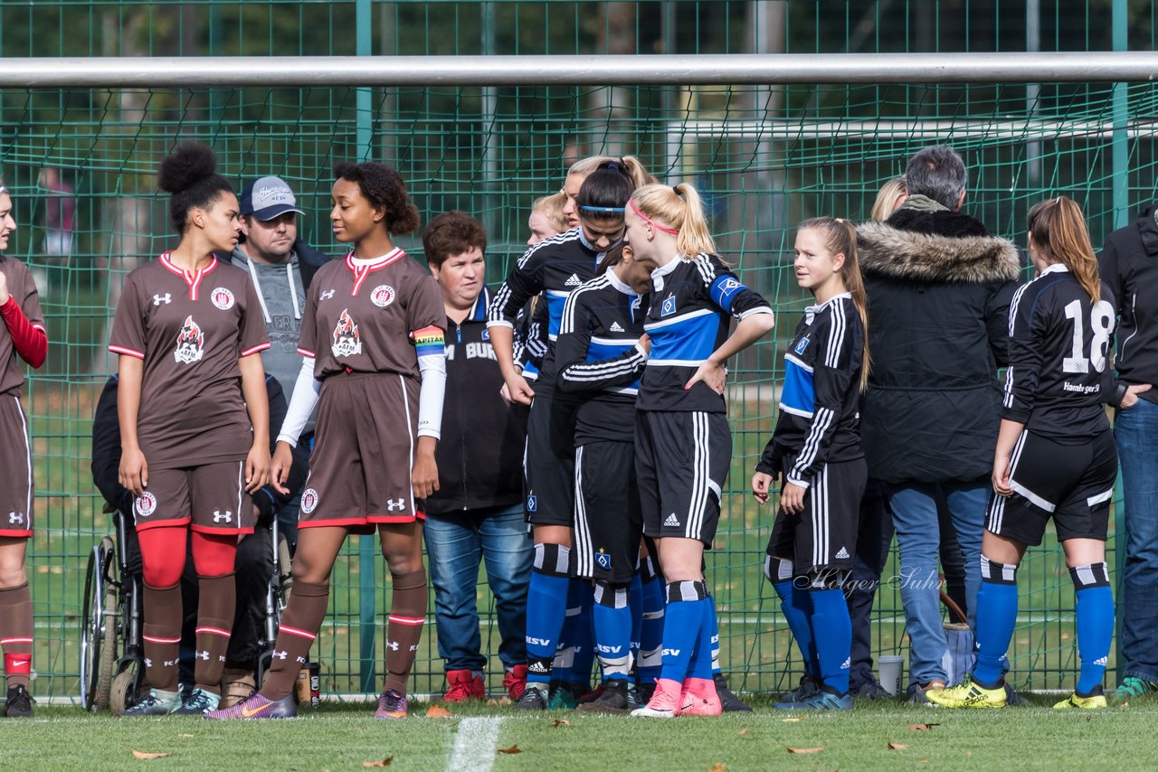 Bild 168 - B-Juniorinnen Hamburger SV - FC St.Pauli : Ergebnis: 1:2